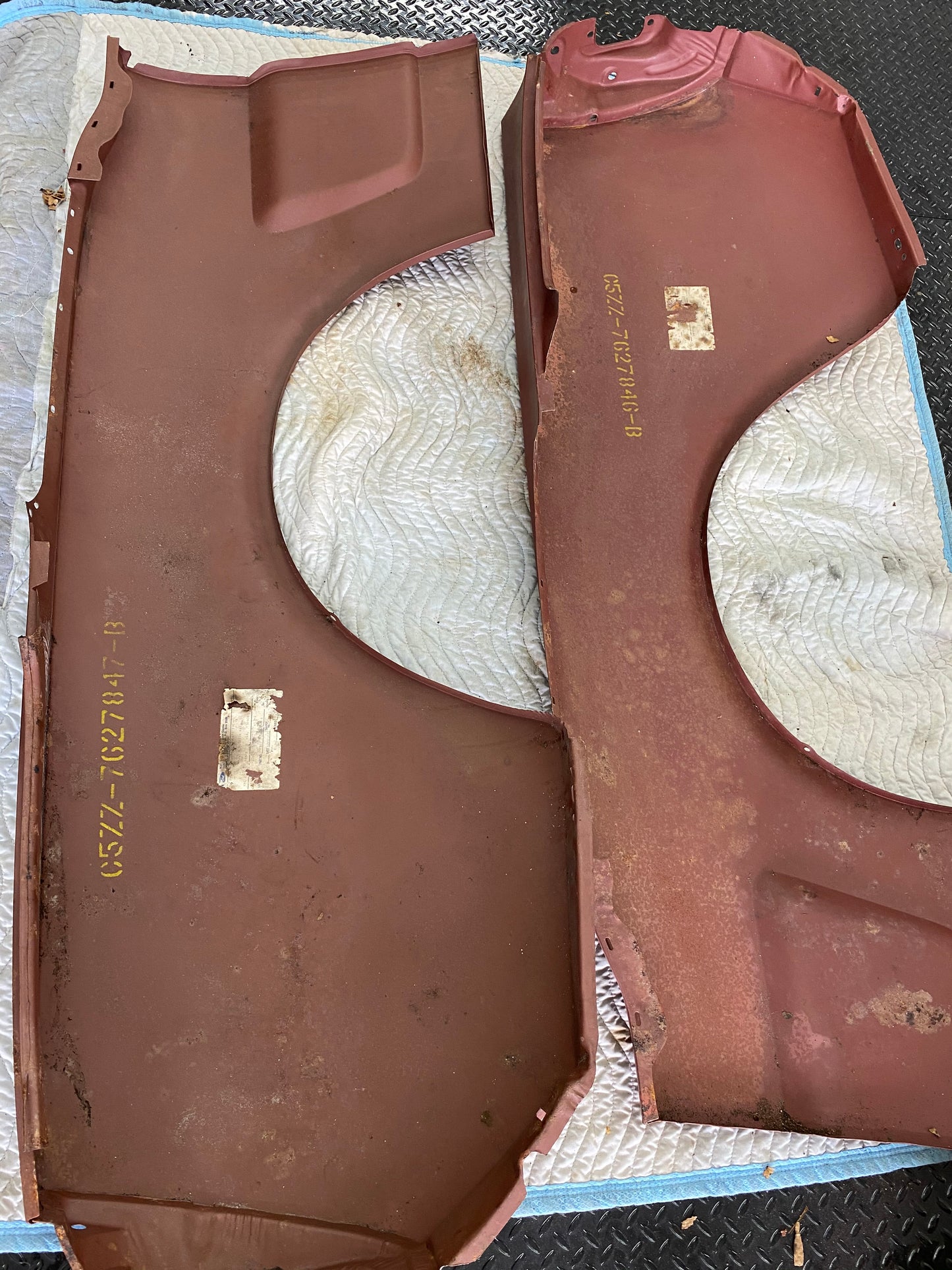 1965-66 NOS Mustang Convertible Quarter Panels